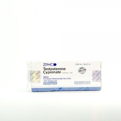 Testosterone cypionate ZPHC (200mg/10ml) Виала (Реплика MCT-oil)